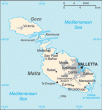 Mapa Malty